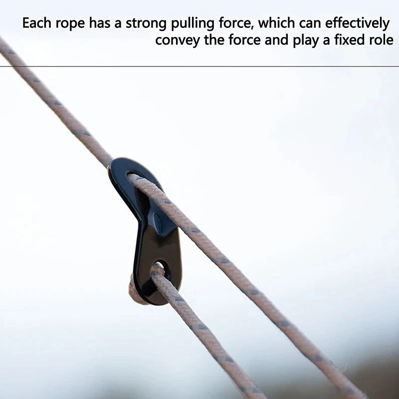 4M 6mm Reflective Guyline Tent Rope Multifunction Paracords GlowCart