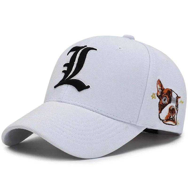 Embroidery Fitted Full Stretch Closed Letters Flexible Cap GlowCart