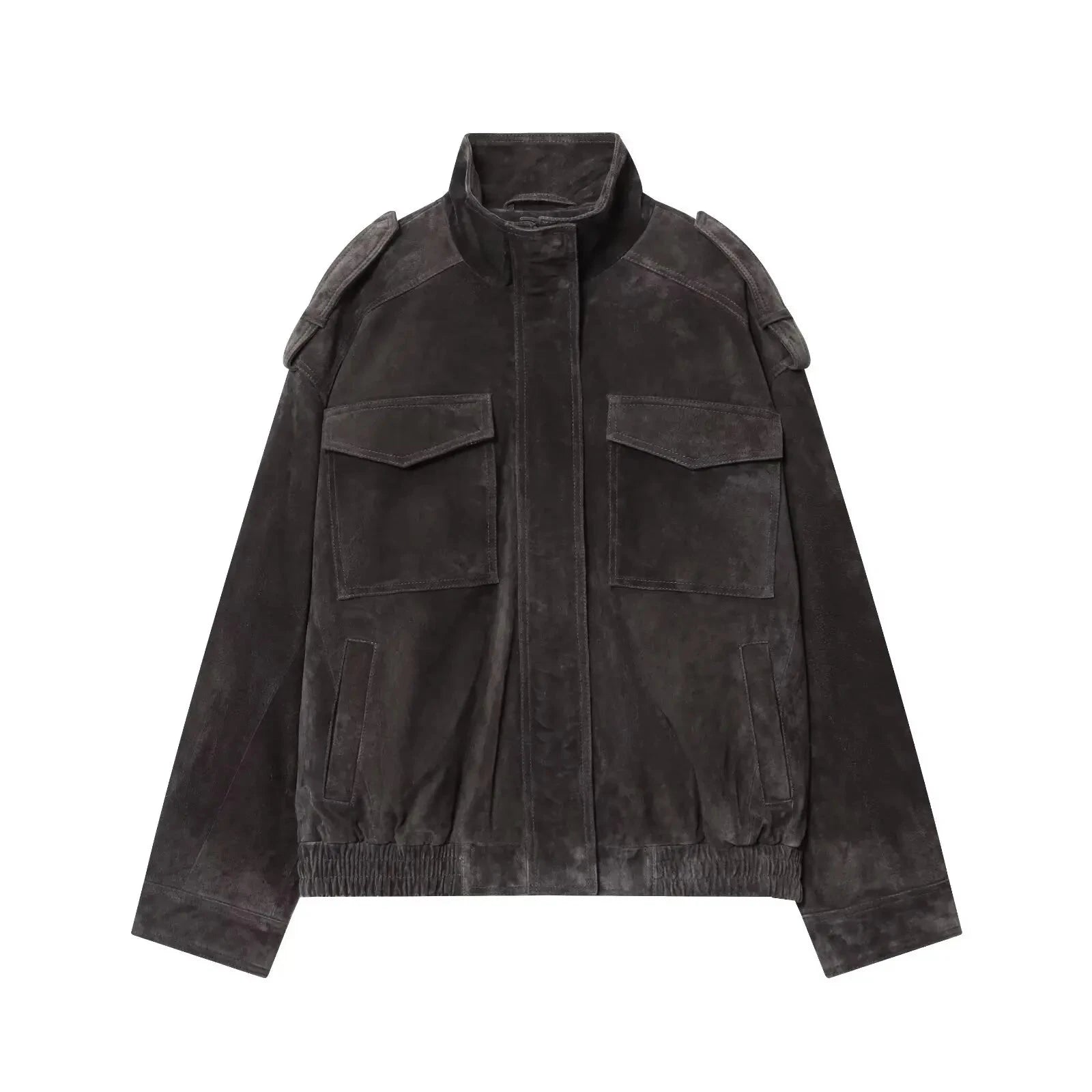 HH Women's New Fashion Long Sleeves Jackets Solid Turtleneck GlowCart