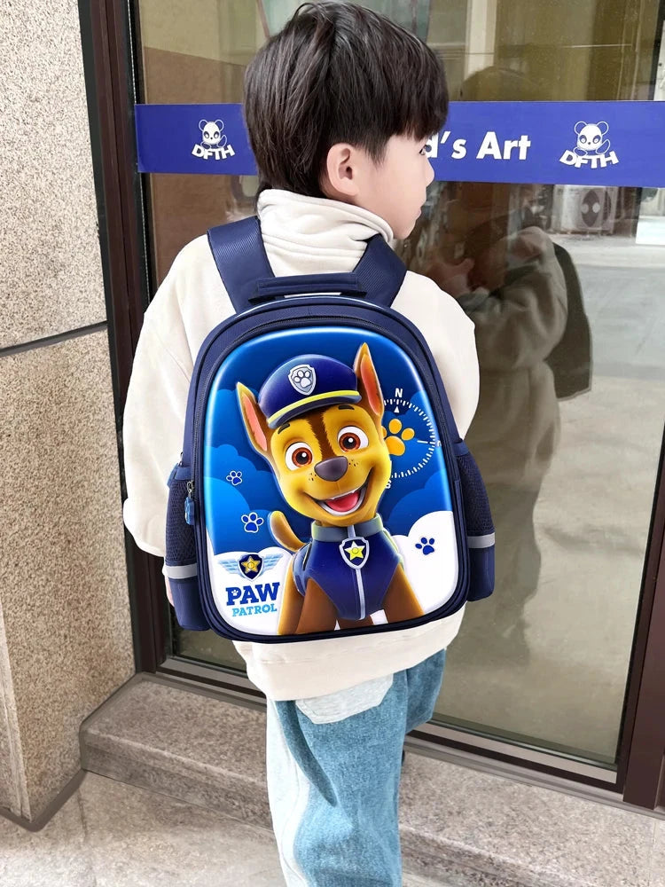 Original PAW Patrol Children School Bag Cute Dogs Fashion Boy Girl Backpack Kids Kindergarten Backpacks Chase Skye Baby Gift GlowCart