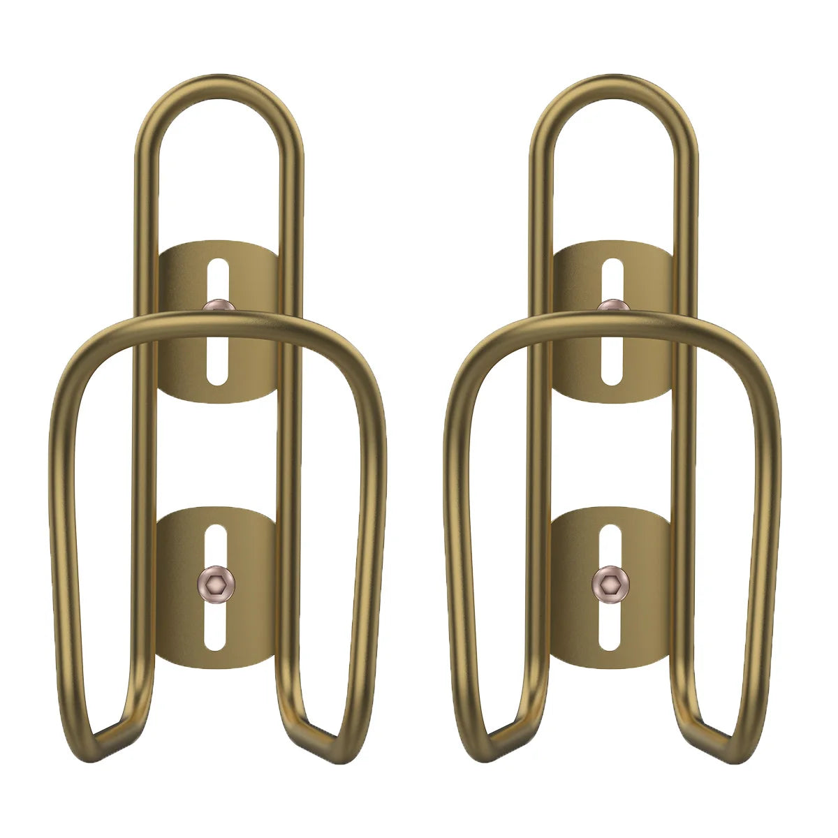 2pcs Gold Titanium Tube Ultra Light Water Bottle Cage With Free M5 Ti Bolts GlowCart