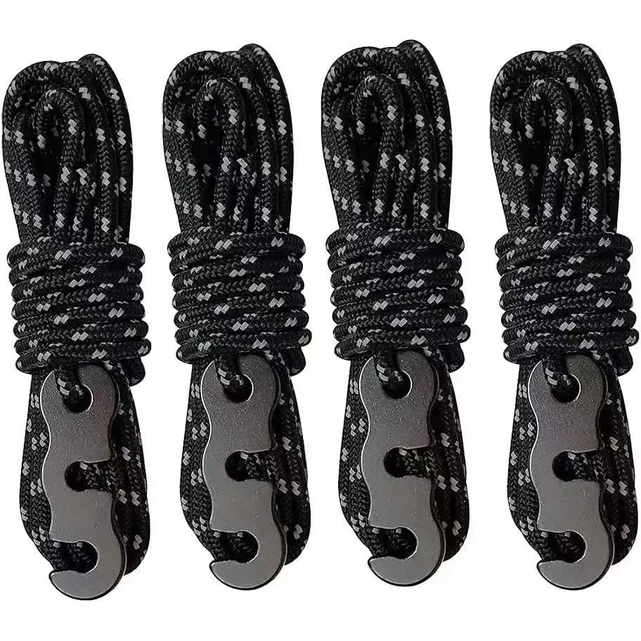 4 Outdoor Tent Ropes Reflective Ropes Canopy Ropes GlowCart