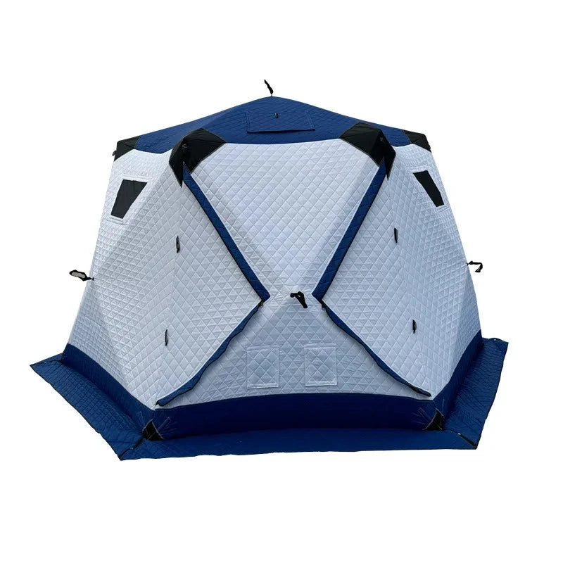 Thickened Cotton Camping Tent Fishing Large Space Warm GlowCart