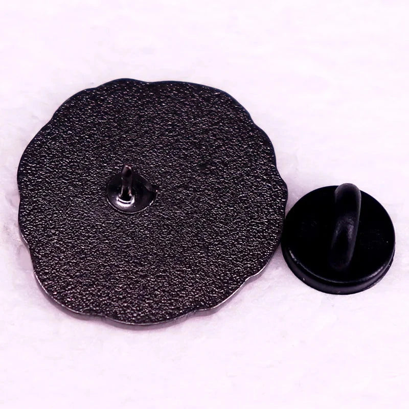 Pink Face Hip Hop Rock Soul Music Album Enamel Pin Funny GlowCart