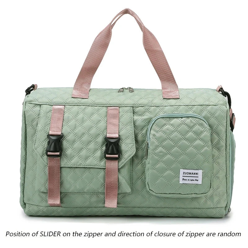 Durable Nylon Travel Duffle Bag, Portable Sports Gym Bag for GlowCart