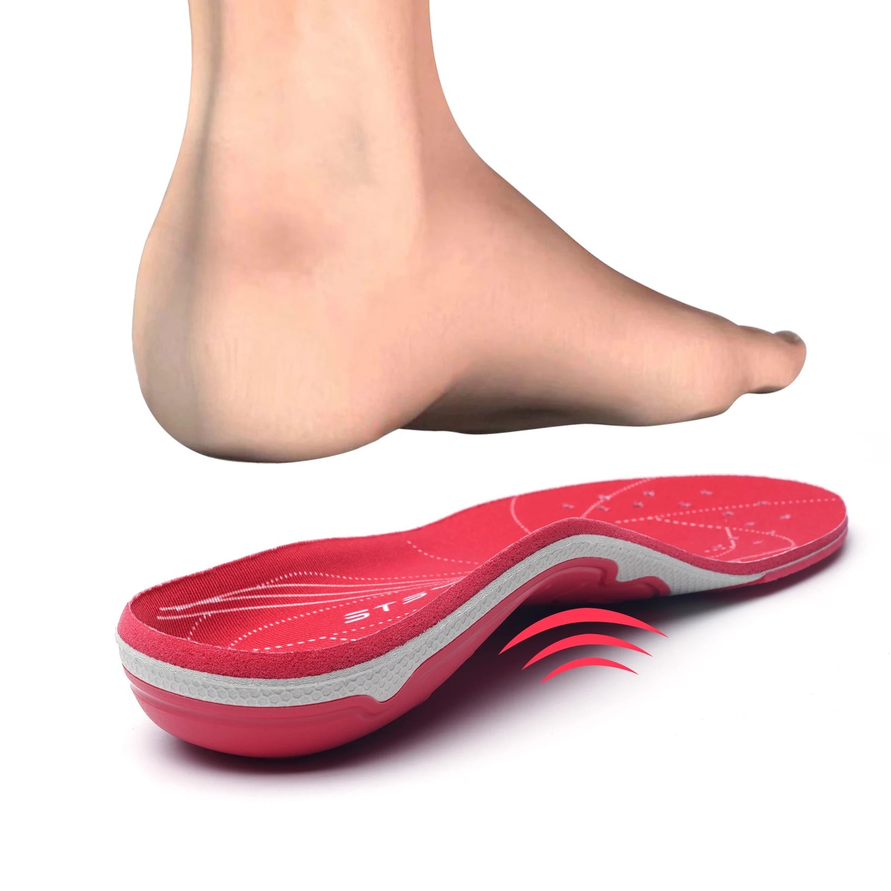Arch Heavy Support Pain Relief Orthotics  Flat Foot Heel Pads Plantar Fasciitis Work Boots Insole Inserts for Men and Wome GlowCart