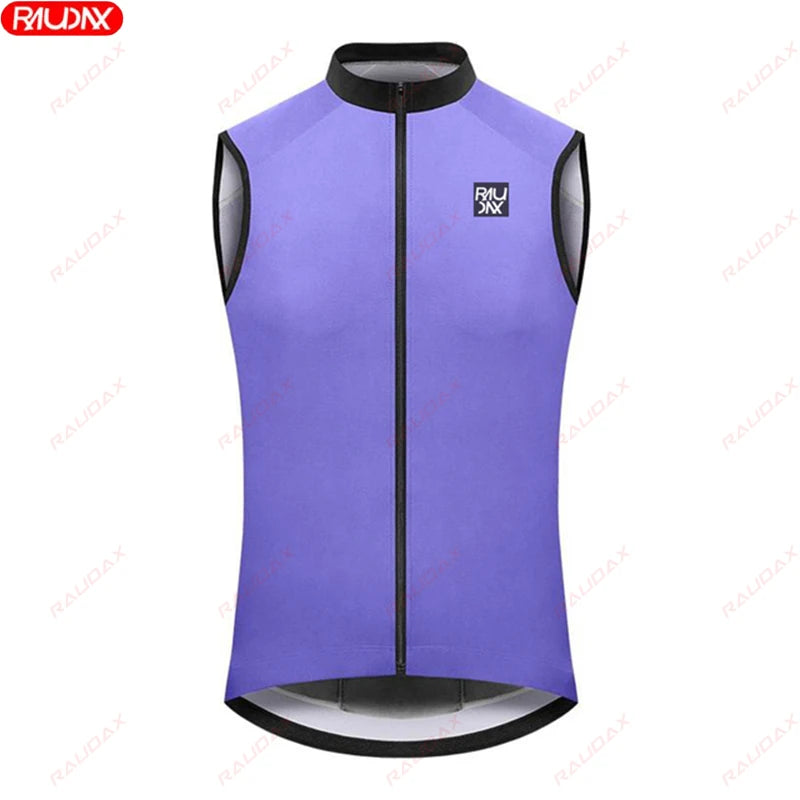 RAUDAX2024 New Unisex Bike Riding Vest Summer Road Bike Windproof Riding Vest MTB Bike Sleeveless Riding Vest Off Road Bike Vest GlowCart