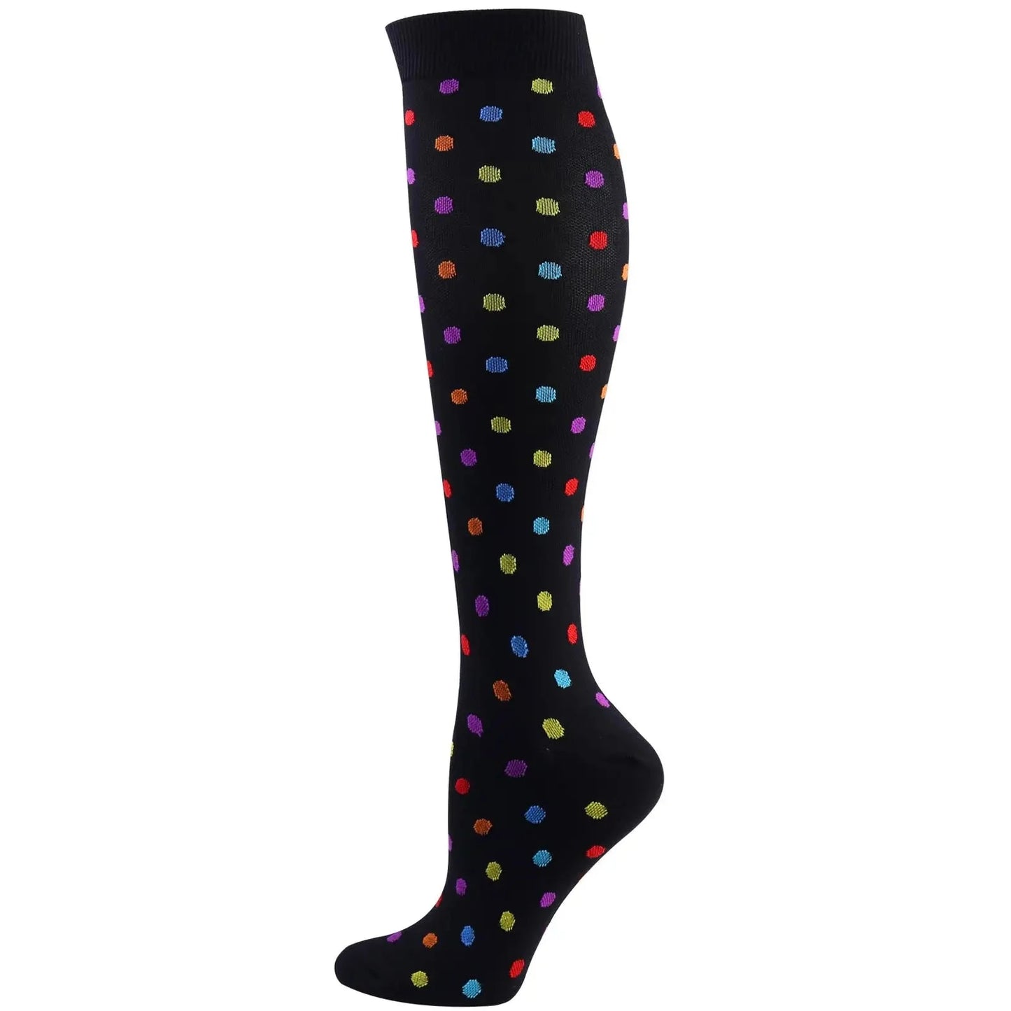 Men Women Compression Socks Varicose Veins Socks 20-30 Mmhg Outdoor Sports Cycling Travel Flight Nurse Running Leg Support Socks GlowCart