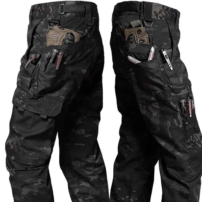 New Tactical Work Pants Men Outdoor Cargo Trousers GlowCart