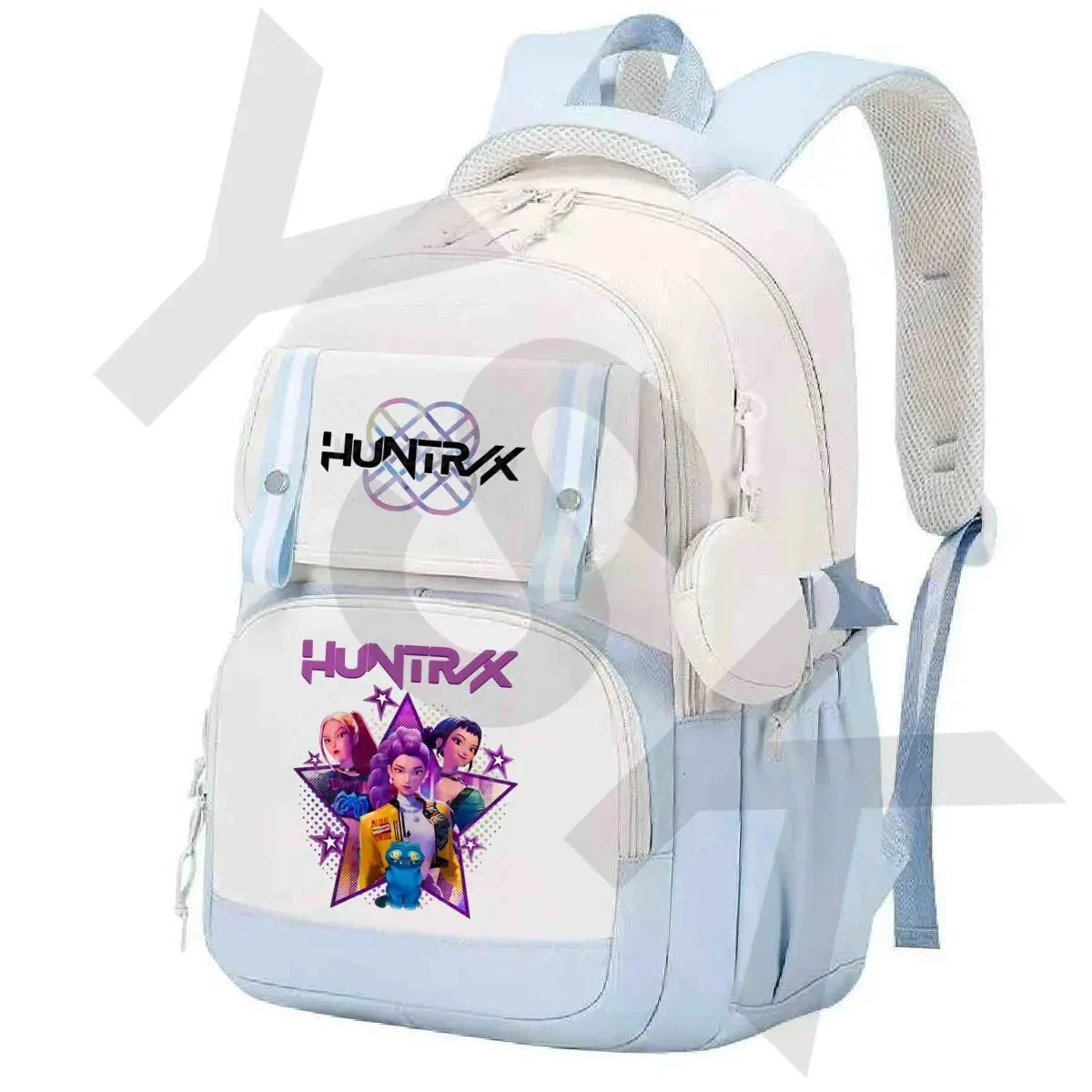 New Cartoon Kpop Demon Hunters Backpack Women Girls Large Capacity Schoolbags Children Teeneger Student Book Bags Anime Backpack GlowCart