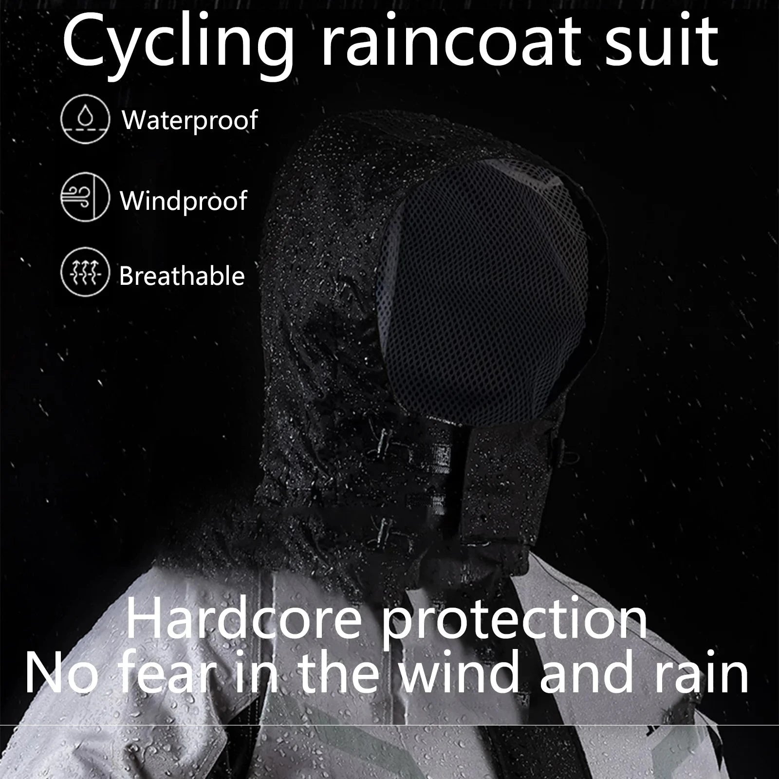 Men Women Motorcycle Raincoat Waterproof Motorbike Rain Coat GlowCart