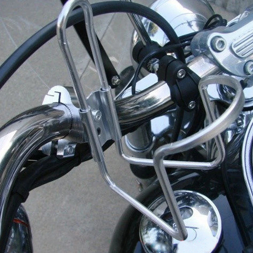 1x Bike Water Bottle Holder Bracket Mountain Bike Handlebar Bottle Mount Cycling Accessories Aluminum Alloy Bicycle Bottle Cage GlowCart