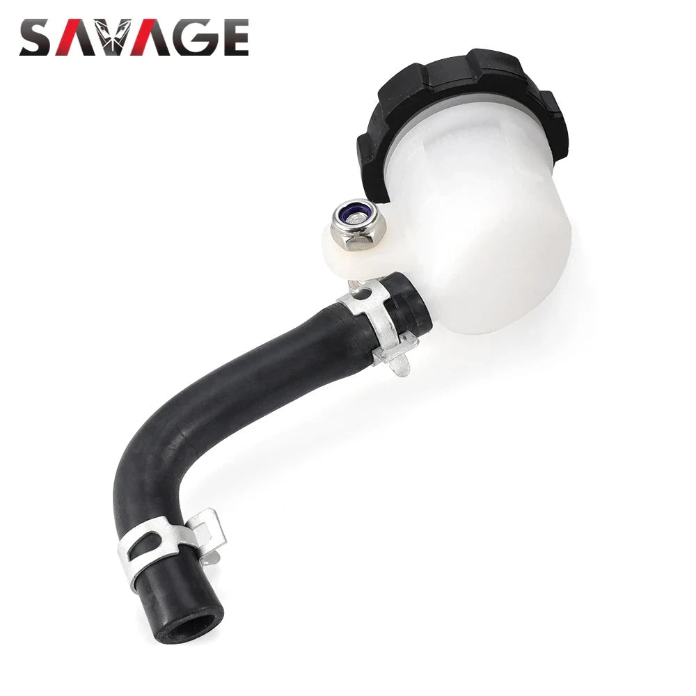 Motorcycle Universal Front Hydraulic Clutch Reservoir Cup Rear Brake Master Cylinder Oil Fluid Reservoir Tank For Yamaha Honda GlowCart