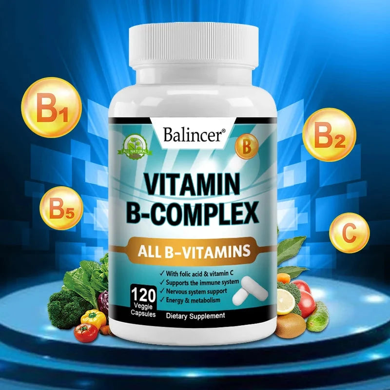 Balincer Vitamin B Complex Supplement - Heart Health, GlowCart
