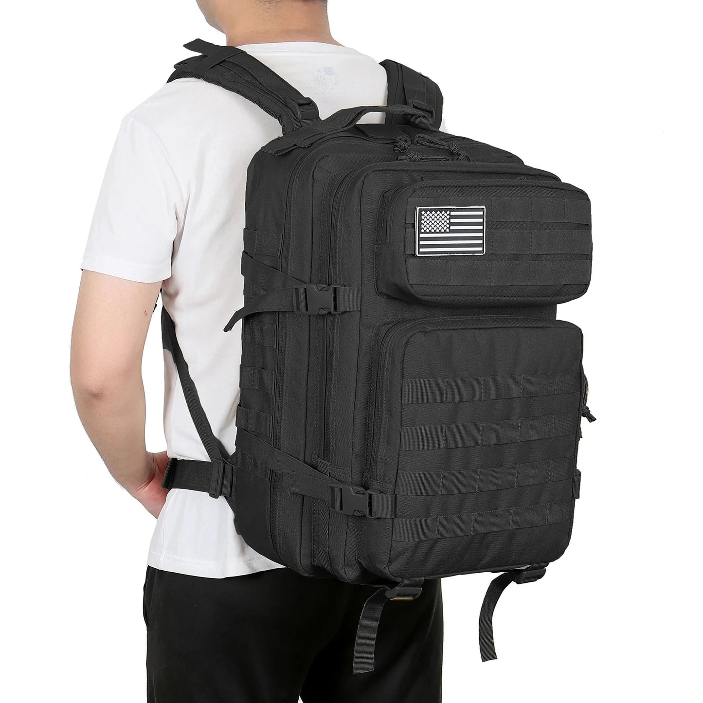 Tactical Backpacks Outdoor 45L Large Capacity Man 3 Days GlowCart