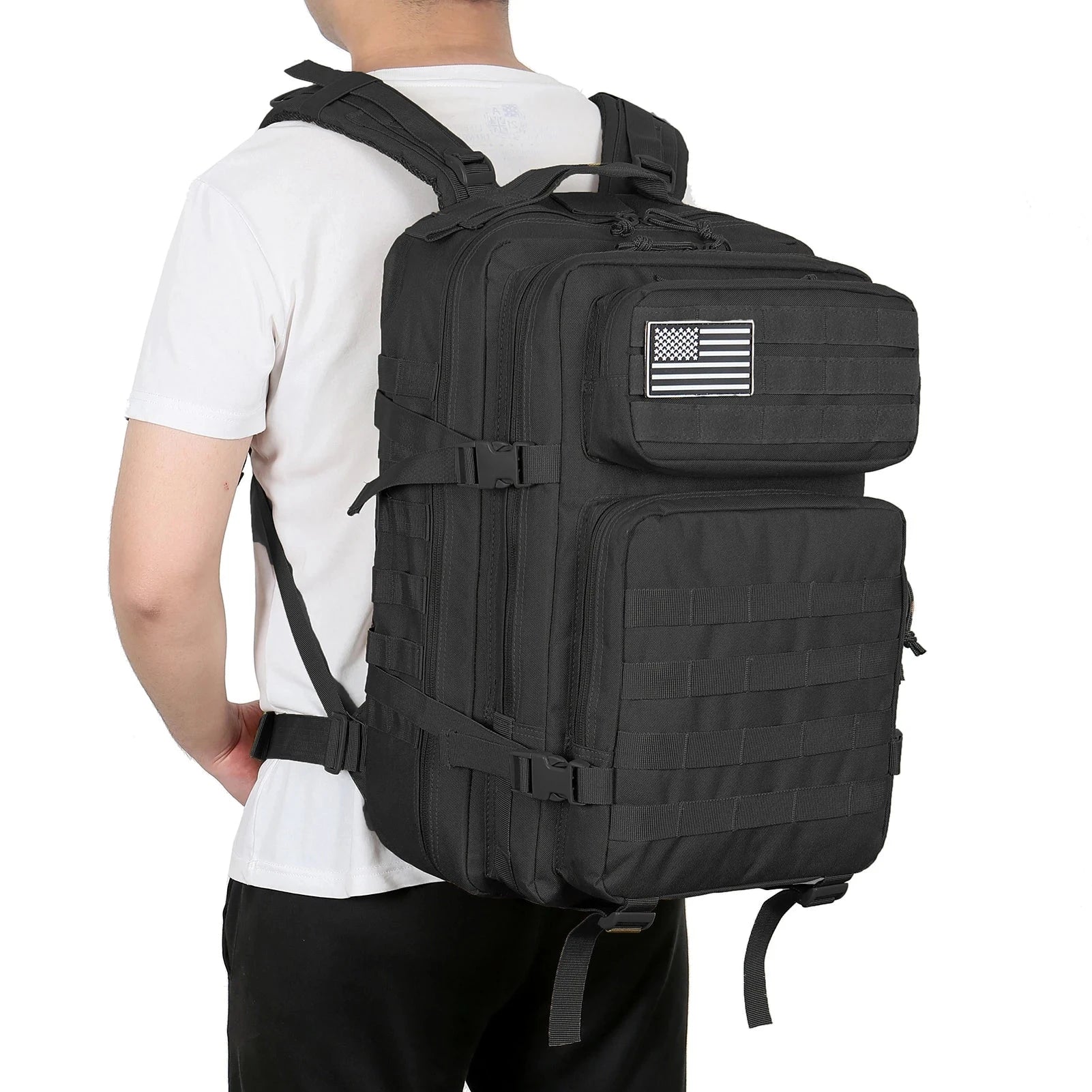 Tactical Backpacks Outdoor 45L Large Capacity Man 3 Days GlowCart
