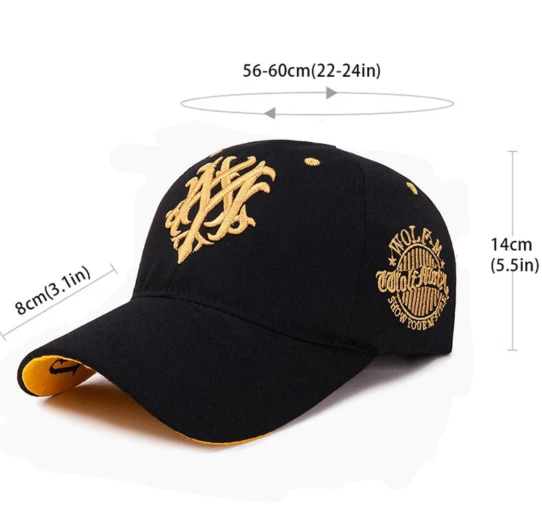 Totem Embroidered Baseball Cap Fashion Men Women Caps Spring GlowCart