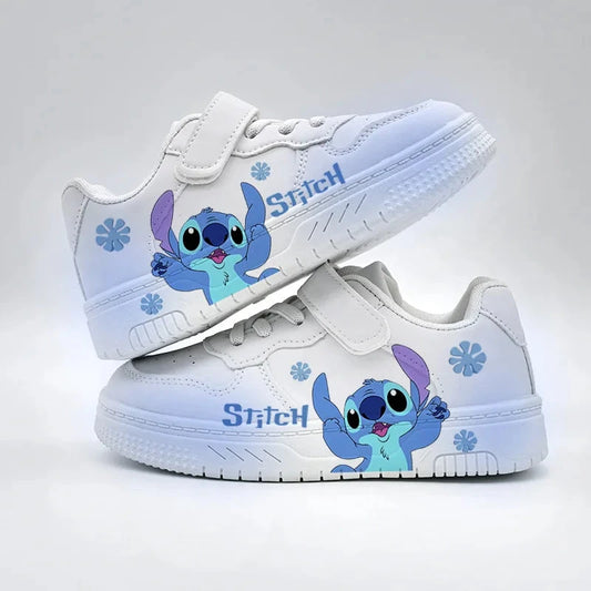 Stitch Shoes sneakers for children Student Casual basketball shoes Kid Sneakers girls boys Running Fashion Sports Shoes Gift GlowCart