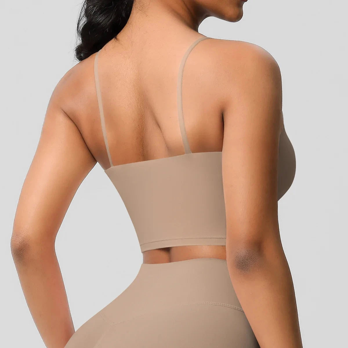 JUREN Breathable Sports Bra Anti-Sweat Fitness Top Women Seamless Yoga Bra Shockproof Crop Top Push Up Sport Bra Gym Workout Top GlowCart