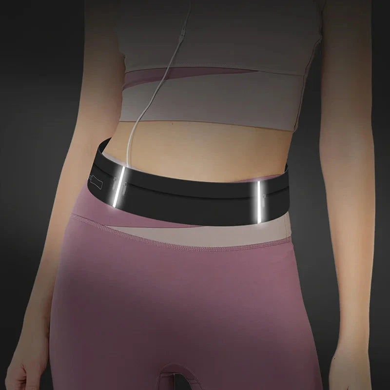 Running Belt Waist Bag with Water Bottle 550ml Women Sports Fanny Pack Men Phone Pouch Jogging Gym Bags Hydration Run GlowCart