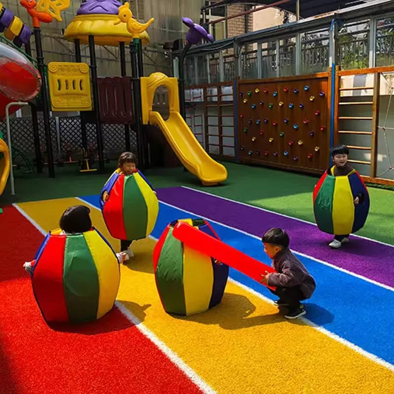 Kid Fun Penguin Toy Yard Playground Game Whack A Mole Sensory Integration Toy Boy Party Interactive Sports Outdoor Entertainment GlowCart