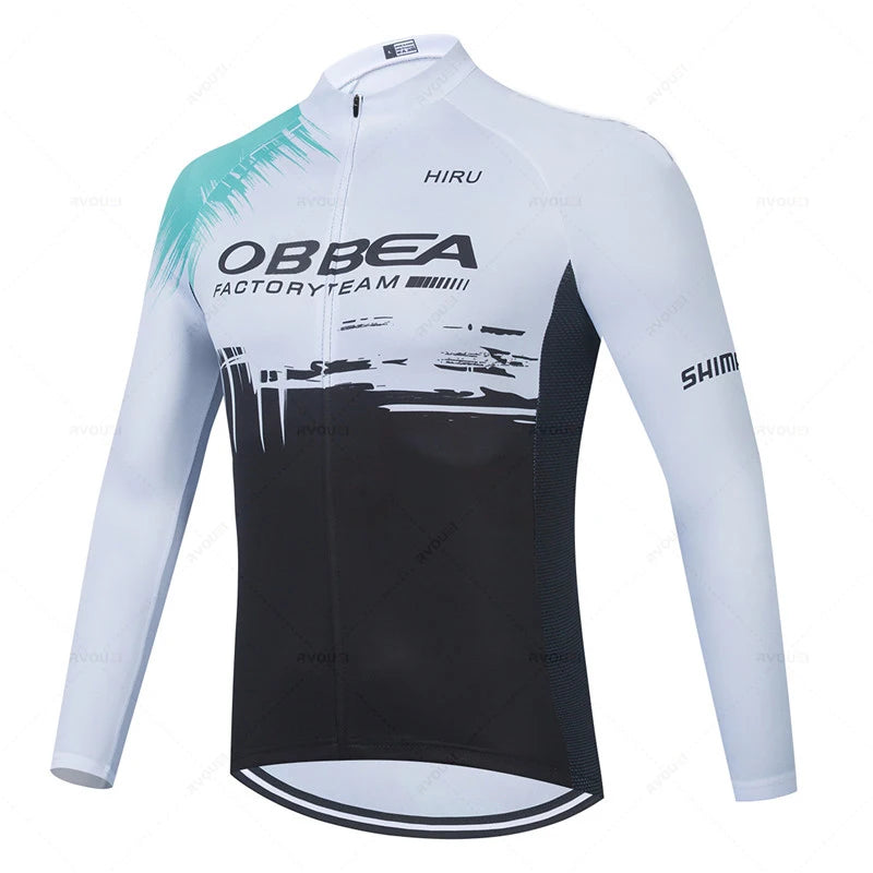Hiru Summer Spring and Autumn Long Sleeve Bike Clothing Set Bicycle Mountain 2026 Team Cycling Jersey Maillot Ropa Ciclismo GlowCart