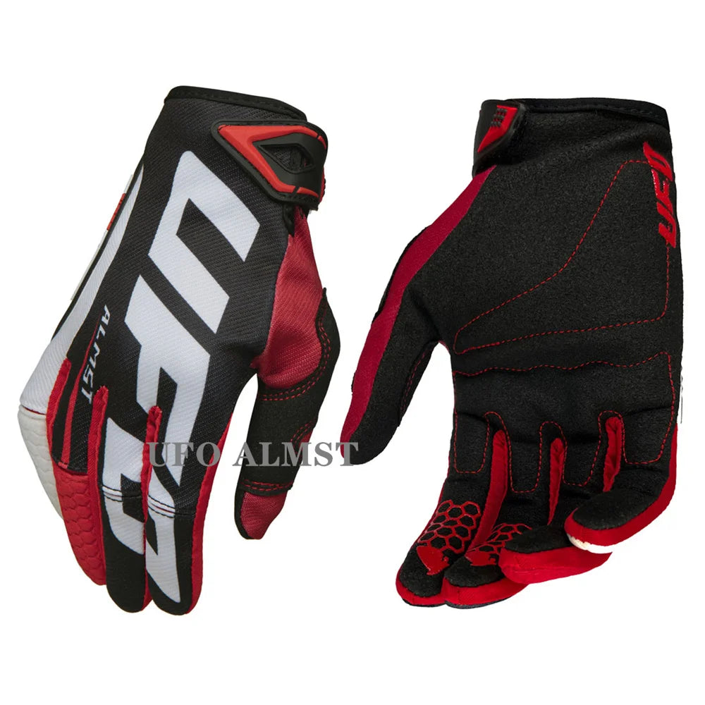 UFO Almst Off-road Motorcycle Gloves Mens Women Mountain Bike Gloves BMX ATV UTV Guantes Soft Breathable Motocross Racing Gloves GlowCart