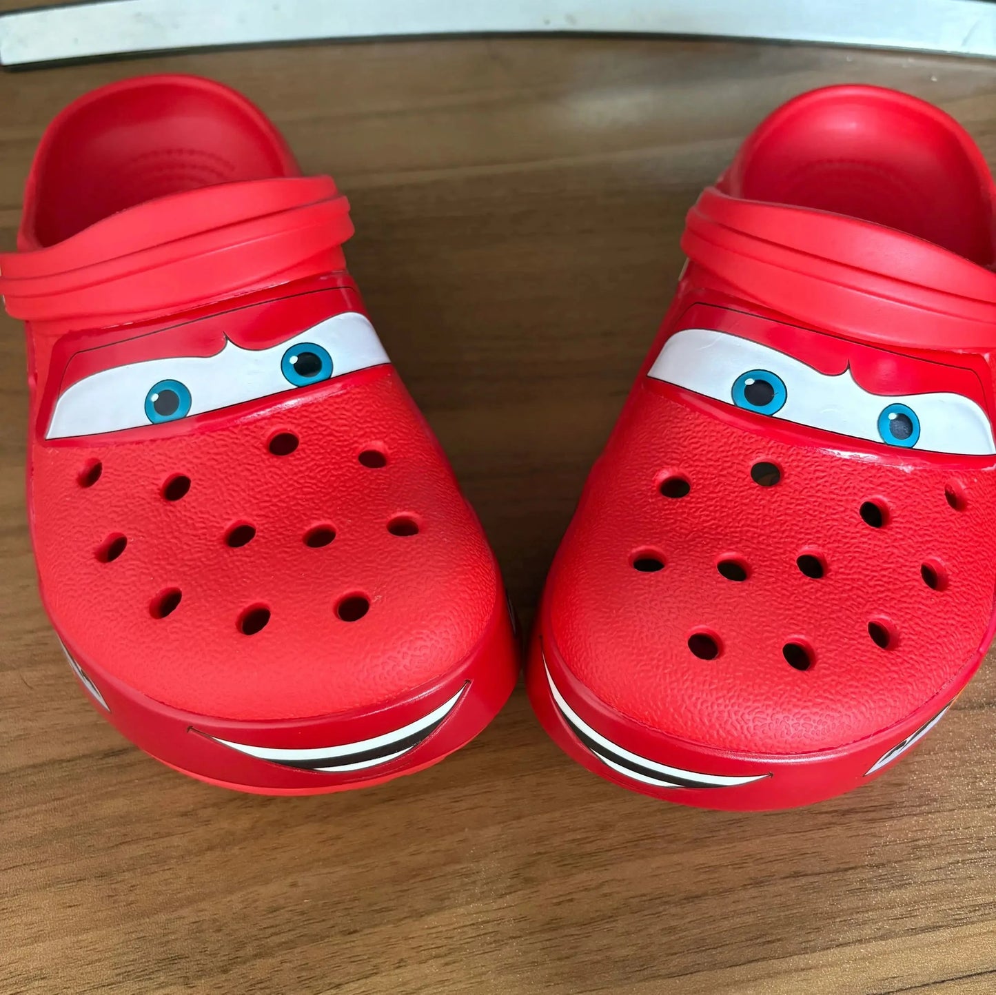 Disney New Lightning Mcqueen Pixar Cartoon Solid Waterproof GlowCart