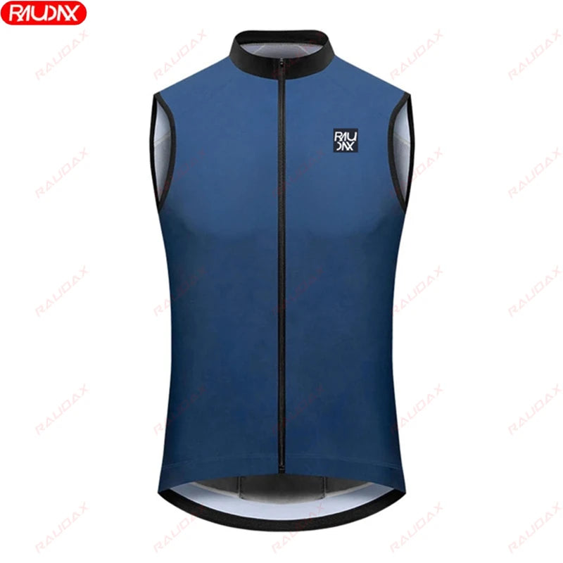 RAUDAX2024 New Unisex Bike Riding Vest Summer Road Bike Windproof Riding Vest MTB Bike Sleeveless Riding Vest Off Road Bike Vest GlowCart