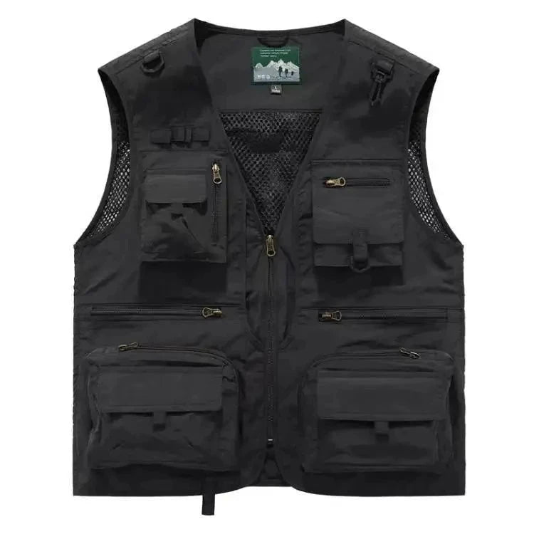Summer Men Unloading Tactical Vest Coat Casual Men's GlowCart