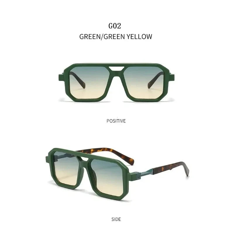 2024 Vintage Fashion Sun Protection Sunglasses for Men GlowCart