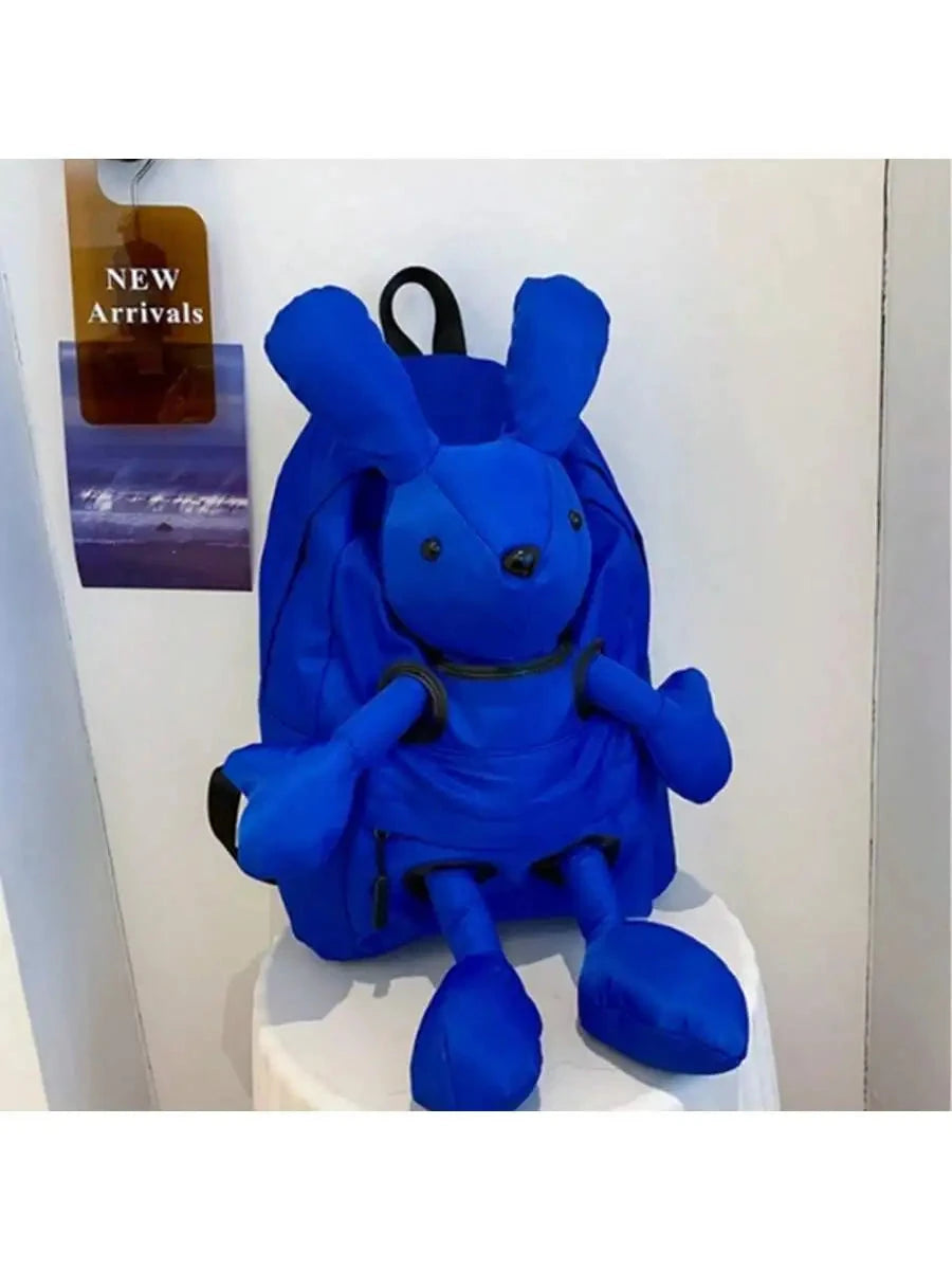 Cute Cartoon Rabbit Lightweight Foldable Backpack, Large GlowCart