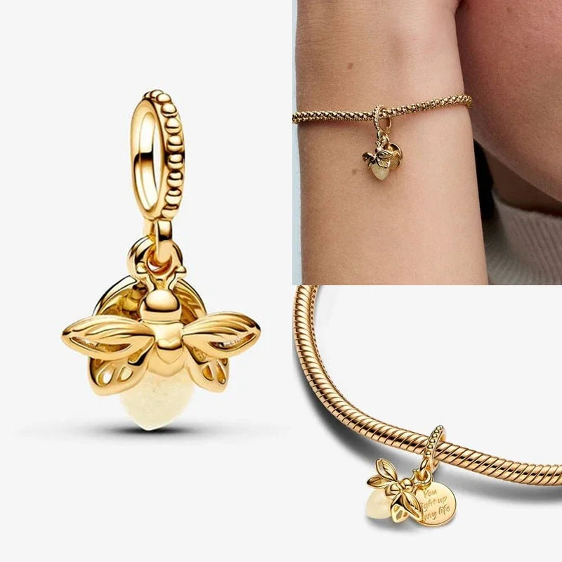 MINISO Charms Beads 925 Sterling Silver For 925 Original