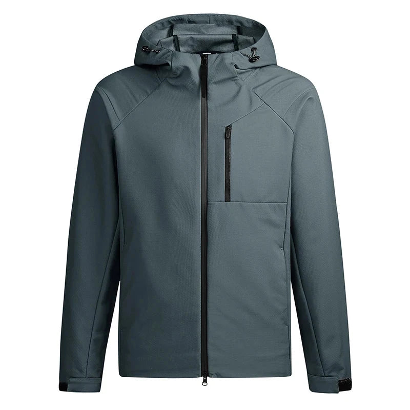 Reflective Hiking Jacket Waterproof Outdoor Men Windbreaker GlowCart