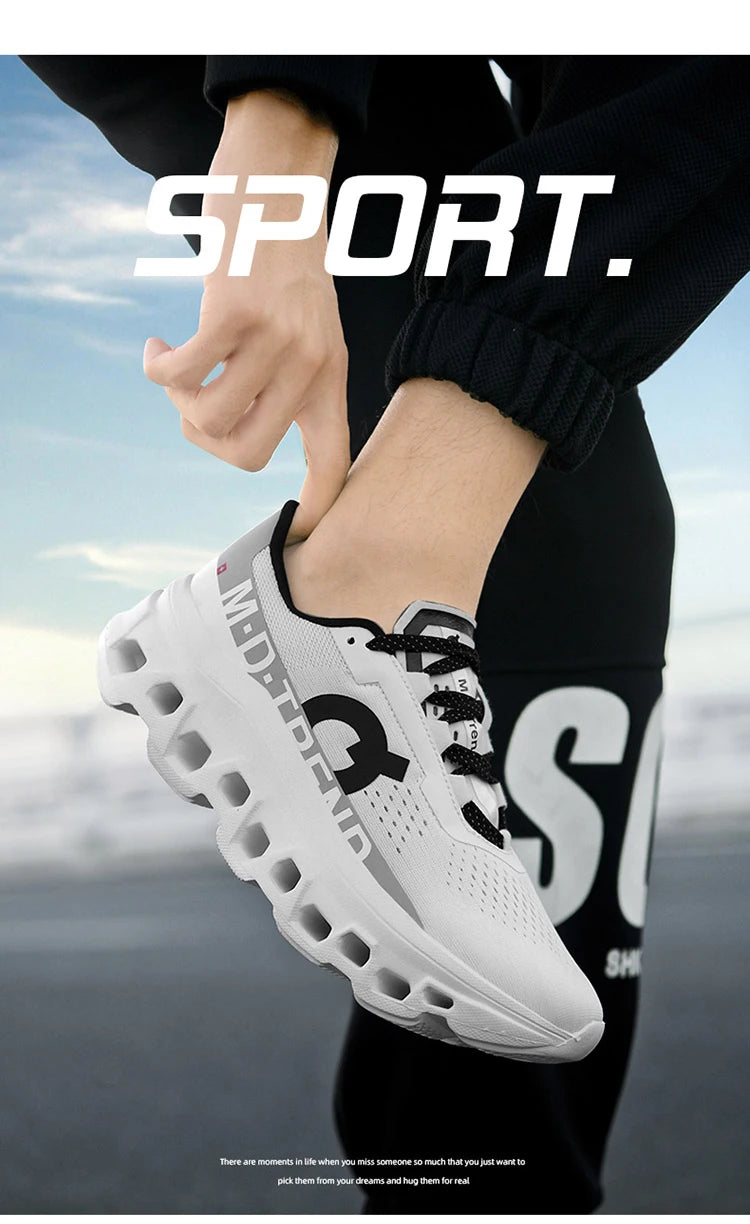 Men's Cushioning Running Shoes Lightweight Athletic Casual