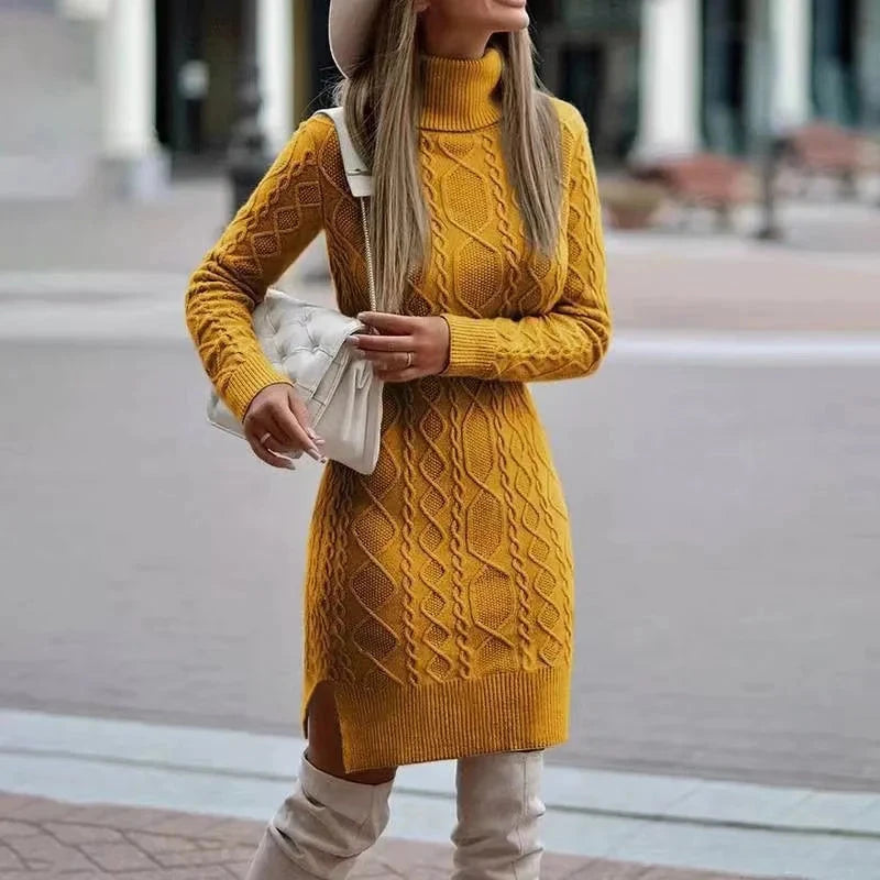 2024 Autumn Winter New Women's Knitted Wrap Hip Skirt High GlowCart