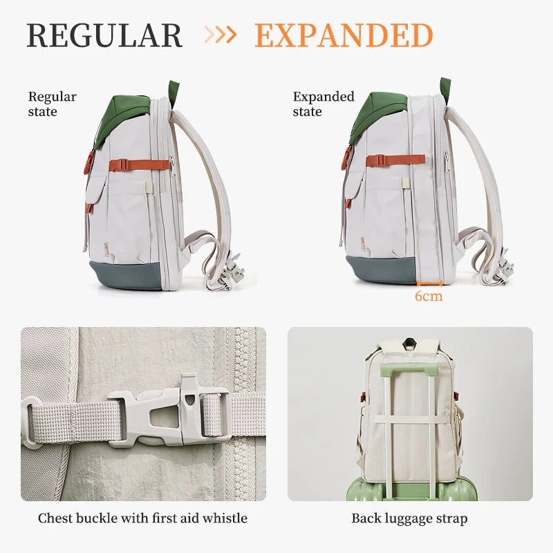 AJI Backpack For Women Travel Backpack Large Capacity Luxury GlowCart