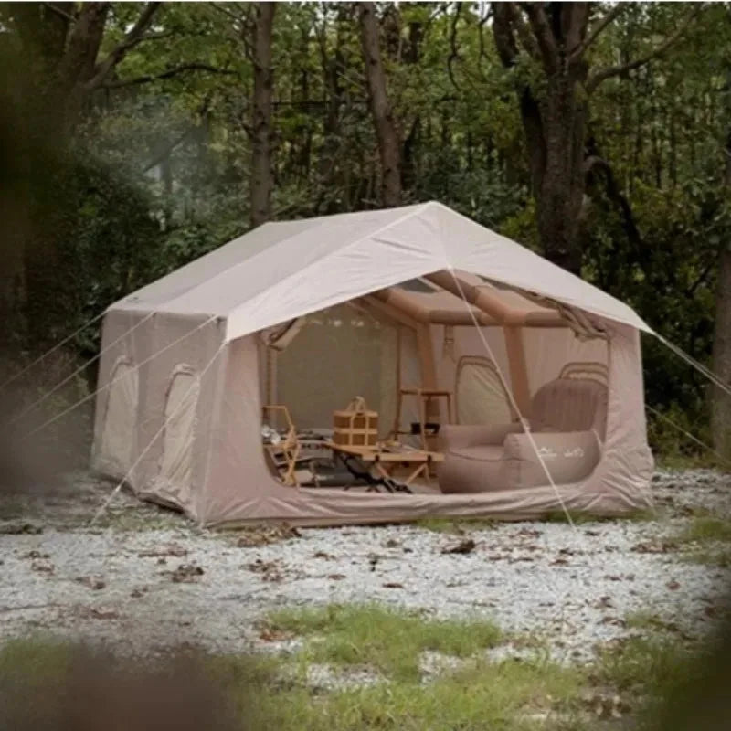 Quick Automatic Opening Inflatable Tent Two Bedrooms One GlowCart