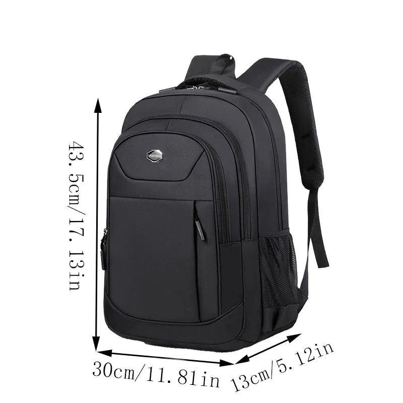 Men's and Women's Double-Shoulder Backpack - Solid Color - GlowCart