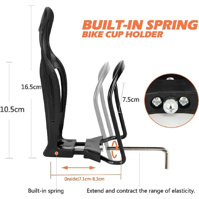 Adjustable Bicycle Water Bottle Holder Aluminum Alloy Lightweight Bike Water Cup Cages Universal Drink Rack Cycling Accessories GlowCart