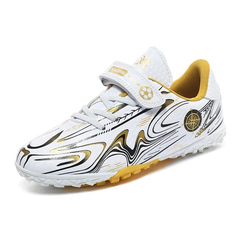 Childrens Football Shoes Boys Summer Breathe Primary Secondary School Students Youth Match Training Special FG/TF Football Shoes GlowCart