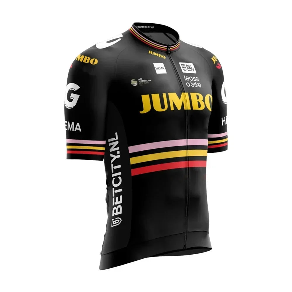 Team 2025 Men's Cycling Clothing Summer Bicycles Jersey Sets Mountain Bike Bib Shorts Triathlon Maillot Shirts Ciclismo GlowCart