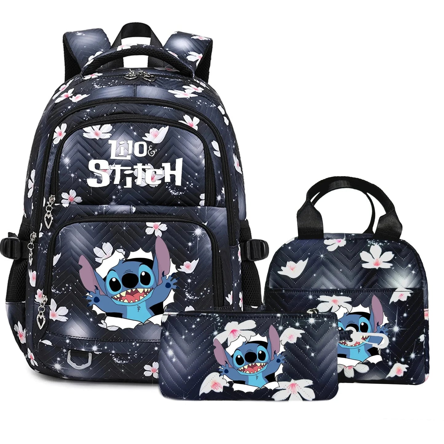 Lilo Stitch Large Capacity Backpack Daypack Lightweight GlowCart