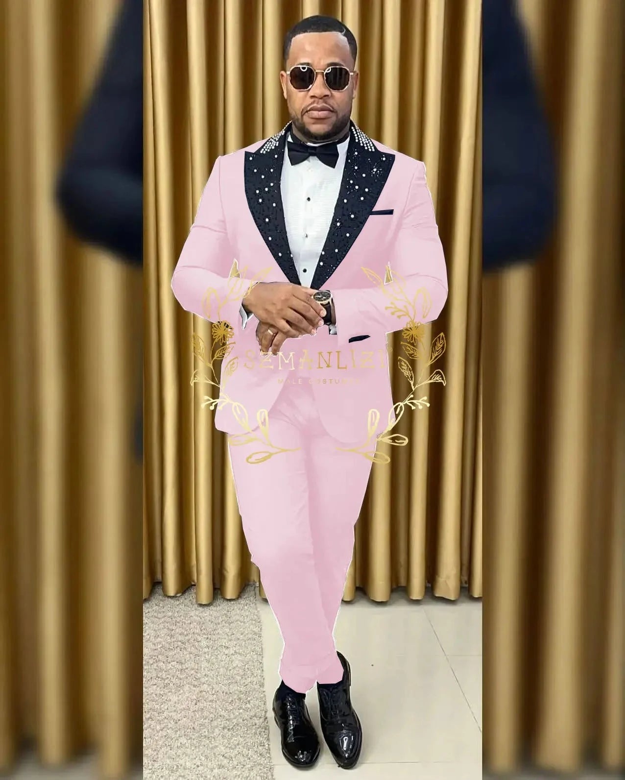 Luxury Wedding Suits For Men Groom Wear Tuxedos Handmade GlowCart