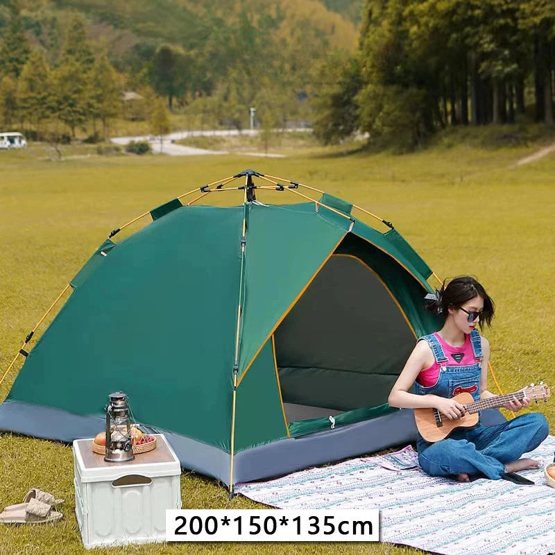 Outdoor Double-layer Tent Fully Automatic Quick Opening Tent GlowCart