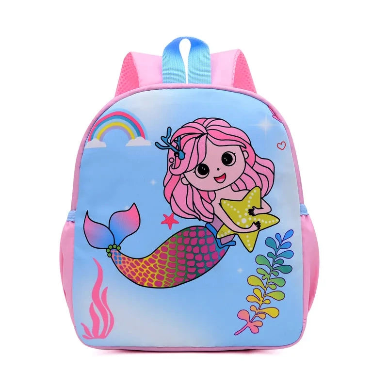Kids Backpack School Bag Cute Animal Dinosaur Print Backpack Kindergarten Primary School Bookbag GlowCart