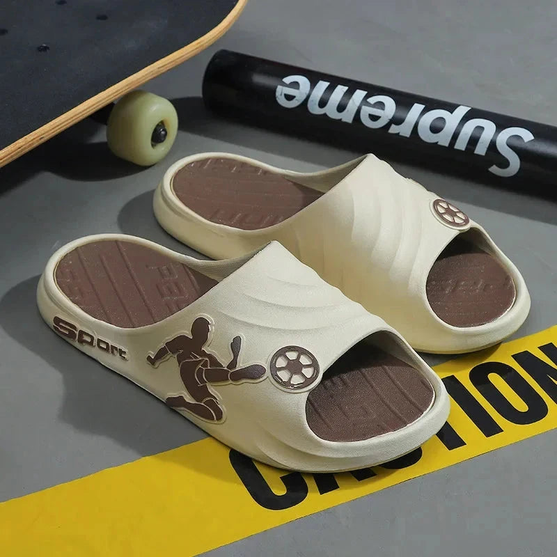 2024 New Slippers Men's Summer Sports Outdoor Non-Slip Couples Home Bathroom Sandals and Slippers Women Ciabatte Uomo Flip Flop1 GlowCart