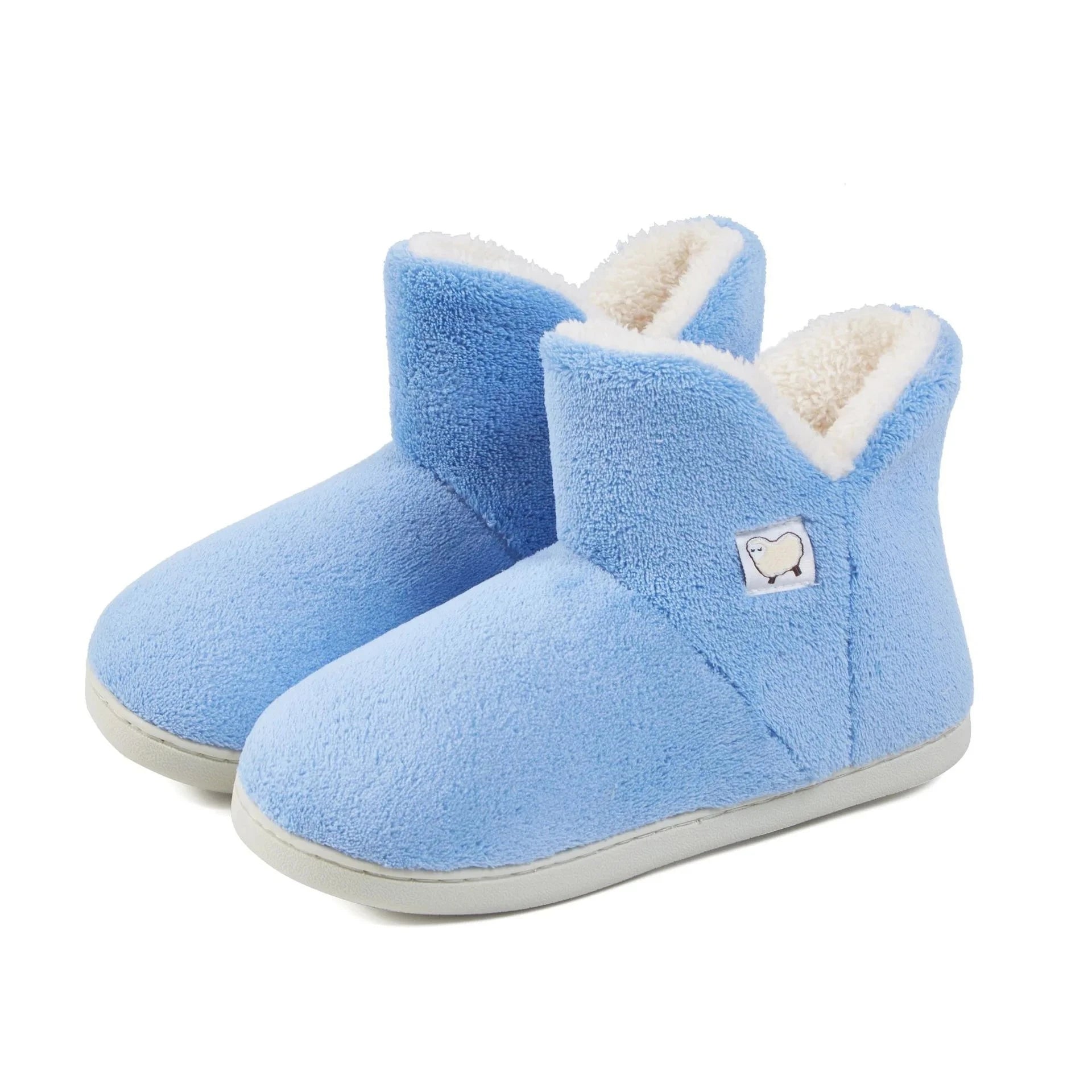 Female 2023 Winter Cotton Boot Slippers Man Woman Shoes GlowCart