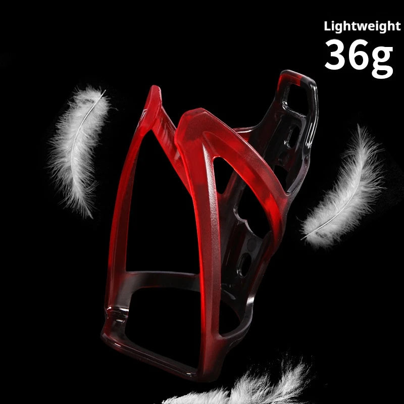 Mountain Bicycle Water Bottle Holder Gradually Changing Color Water Bottle Holder  PC Waterproof Bike Kettle Rack GlowCart