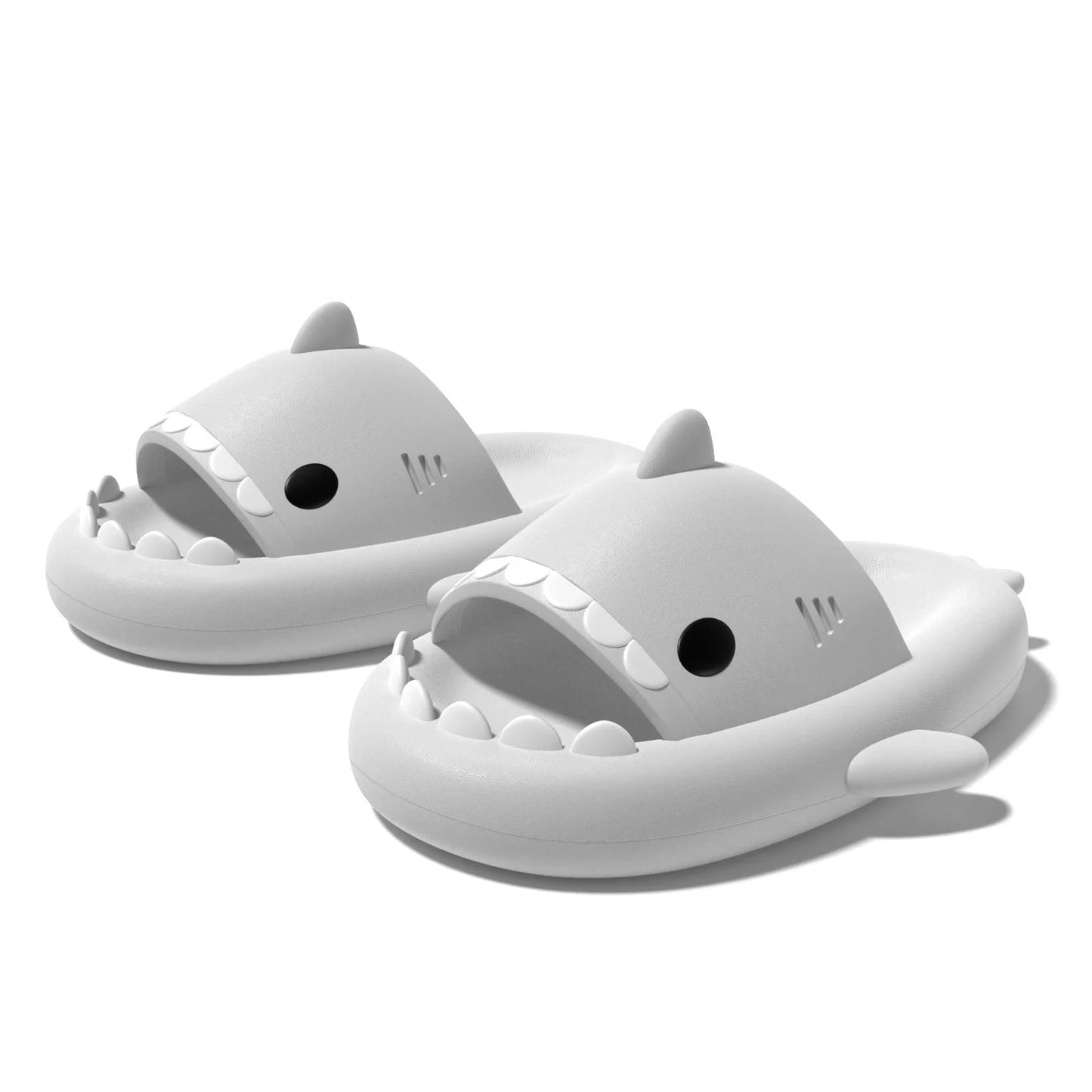 Women's Slippers Cute Cartoon Shark Men Slides Anti Slip GlowCart